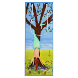 "Aus Wasser heraus" Meerjungfrau-Kunst Geschenktüte Für Weinflaschen