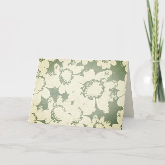 Aus weißer Blende, beliebiger Fall, Blankenkarte Karte (Vorderseite)