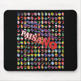 Aus welchem Land du kommst Mousepad