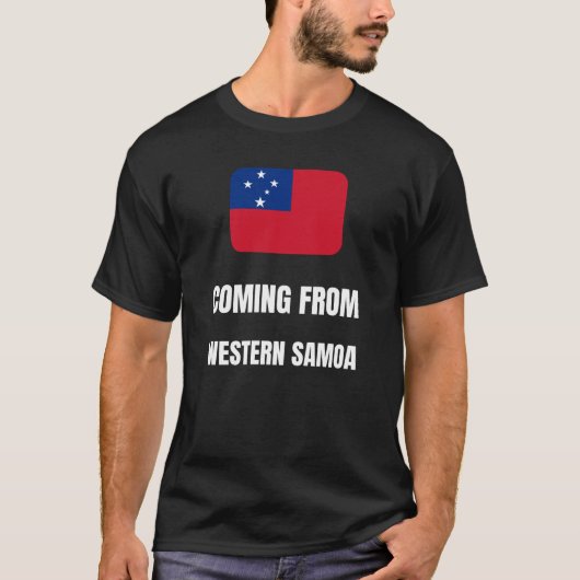 Aus Western Samoa T-Shirt (Vorderseite)
