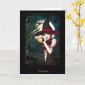 Aus Zeit heraus Karte (Gelbe Blume)