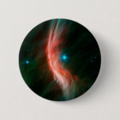 Aus Zeta Ophiuchi fließen Stellarwinde. Button (Vorderseite)