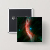 Aus Zeta Ophiuchi fließen Stellarwinde. Button (Vorne & Hinten)