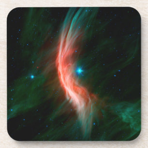 Aus Zeta Ophiuchi fließen Stellarwinde. Getränkeuntersetzer