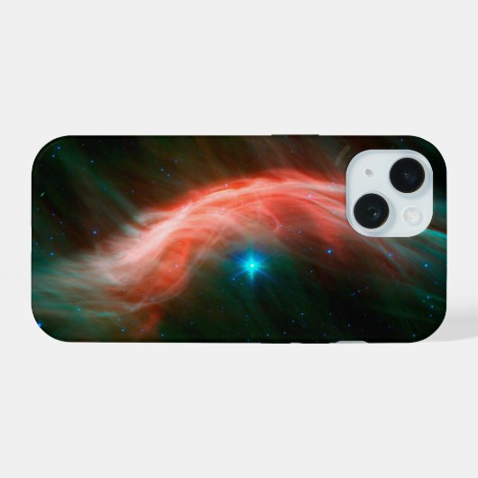 Aus Zeta Ophiuchi fließen Stellarwinde. iPhone 15 Hülle (Rückseite (Horizontal))