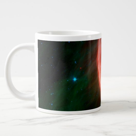 Aus Zeta Ophiuchi fließen Stellarwinde. Jumbo-Tasse (Links)