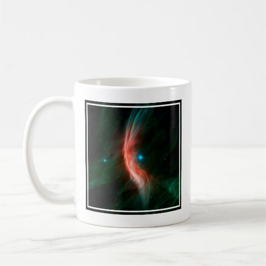 Aus Zeta Ophiuchi fließen Stellarwinde. Kaffeetasse (Links)