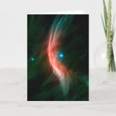 Aus Zeta Ophiuchi fließen Stellarwinde. Karte (Vorderseite)
