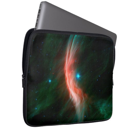 Aus Zeta Ophiuchi fließen Stellarwinde. Laptopschutzhülle (Vorne Rechts)
