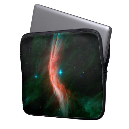 Aus Zeta Ophiuchi fließen Stellarwinde. Laptopschutzhülle (Vorderseite Links)