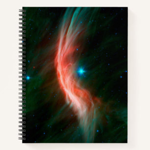 Aus Zeta Ophiuchi fließen Stellarwinde. Notizblock