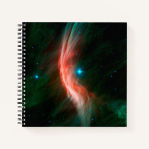 Aus Zeta Ophiuchi fließen Stellarwinde. Notizblock