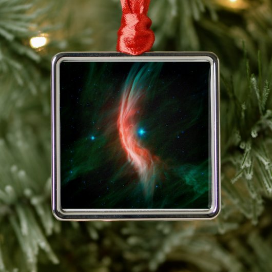Aus Zeta Ophiuchi fließen Stellarwinde. Ornament Aus Metall (Baum)