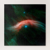 Aus Zeta Ophiuchi fließen Stellarwinde. Puzzle (Horizontal)