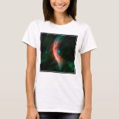 Aus Zeta Ophiuchi fließen Stellarwinde. T-Shirt (Vorderseite)