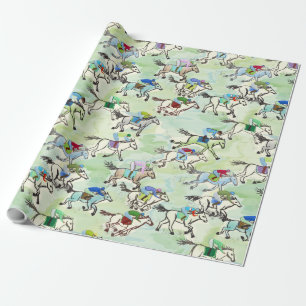 Aus zum Races Gift Wrap Geschenkpapier