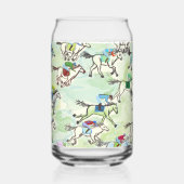 Aus zum Races Trinkbehälter Set Dosenglas (Vorderseite)