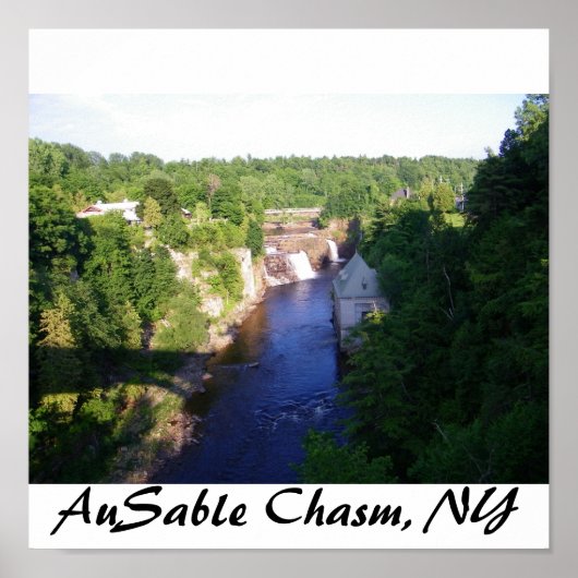 AuSable Chasm, NY Poster (Vorne)