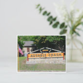 AuSable-Chasm-Postkarte Postkarte (Stehend Vorderseite)