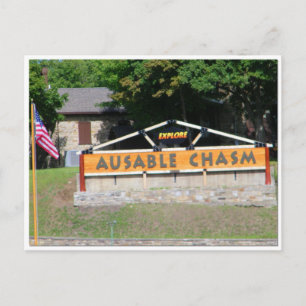 AuSable-Chasm-Postkarte Postkarte