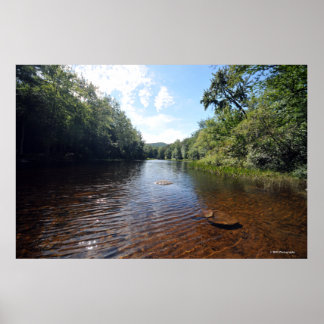 AuSable River in den Adirondacks. 08 092 Poster