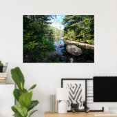 AuSable River in den Adirondacks. Druck 120 Poster (Heimbüro)