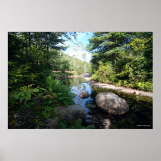 AuSable River in den Adirondacks. Druck 120 Poster