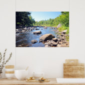 AuSable River in the Adirondacks, Print 08 305 Poster (Küche)