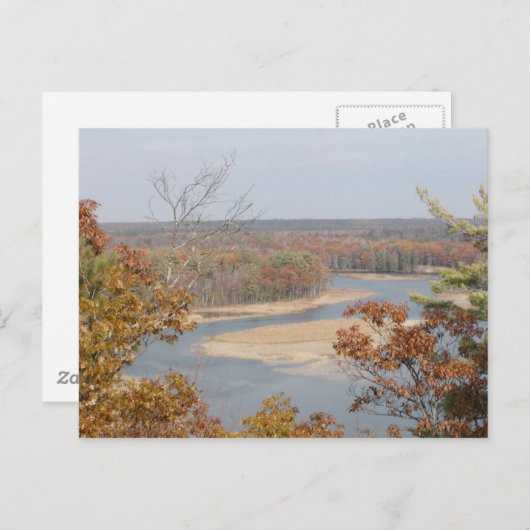 AuSable River Postcard Postkarte (Vorne/Hinten)