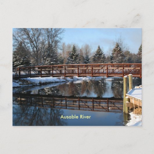Ausable River Postcard Postkarte (Vorderseite)