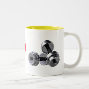 Ausarbeiten der Liebe I Zweifarbige Tasse