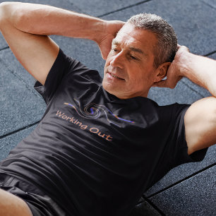 Ausarbeiten des überspringendes Seil-T - Shirt