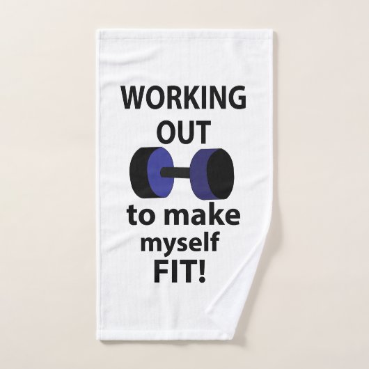 Ausarbeiten von Arbeitsgewichten Handtuch (Handtuch)