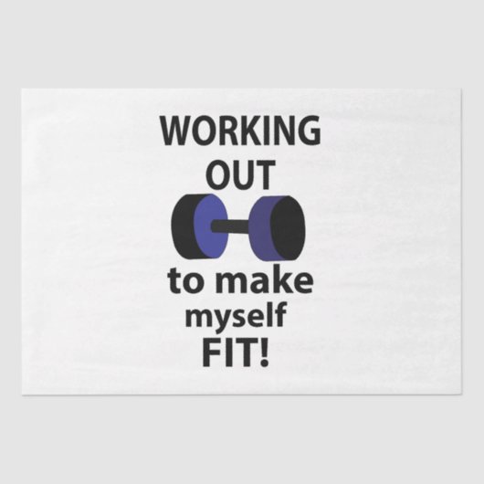 Ausarbeiten von Arbeitsgewichten Seidenpapier (Vorderseite)