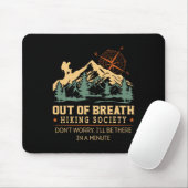Ausatemberaubende Wandergesellschaft Wandern im Fr Mousepad (Mit Mouse)