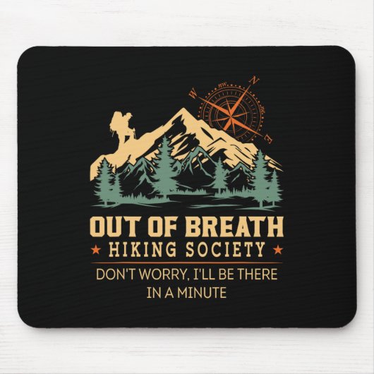 Ausatemberaubende Wandergesellschaft Wandern im Fr Mousepad (Vorne)