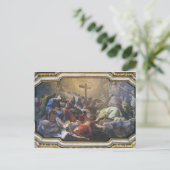 Ausatmung des Heiligen Kreuzes Postkarte (Stehend Vorderseite)