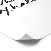 Ausatmung - Motivierend Bürodekor Poster (Ecke)