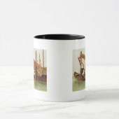 Ausbaggern eines Kanals Tasse (Zentrum)