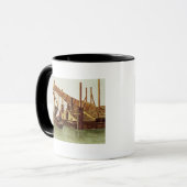 Ausbaggern eines Kanals Tasse (Vorderseite Links)