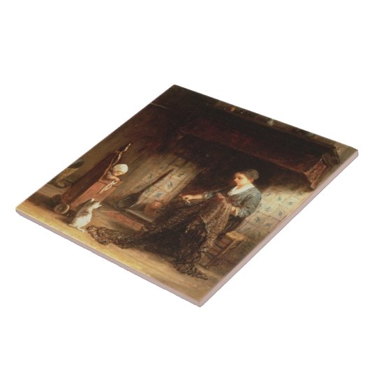 Ausbessern die Netze (Öl auf Platte) Fliese (Seite)