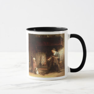 Ausbessern die Netze (Öl auf Platte) Tasse