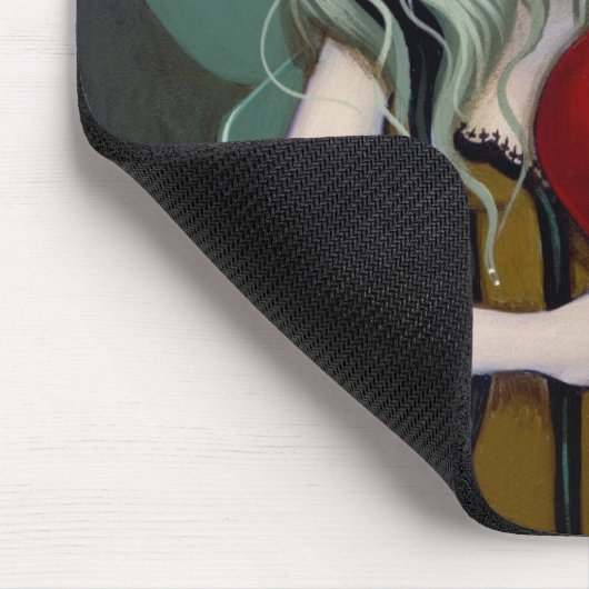 Ausbessern ein defektes Herz gotischen feenhaften Mousepad (Ecke)