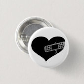 Ausbessern-Herz-Button Button (Vorne & Hinten)