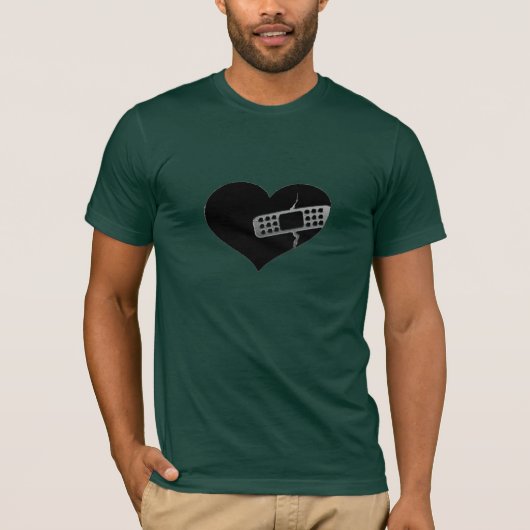 Ausbessern-Herz-Shirt T-Shirt (Vorderseite)