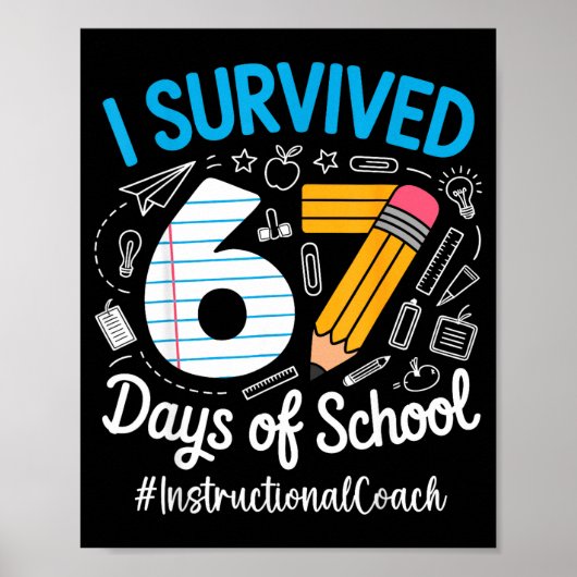 Ausbilder-Coach überlebte 67 Tage Schulhumor Poster (Vorne)