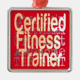 Ausbilder für zertifizierte Fitness Ornament Aus Metall