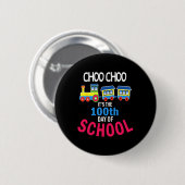 Ausbildung 100 Tage Kindergartenlehrer Button (Vorne & Hinten)