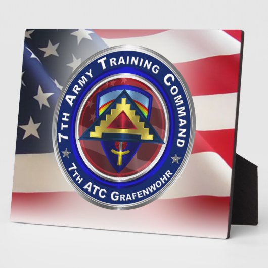 Ausbildung der 7. Armee (7. ATC) Fotoplatte (Seite)