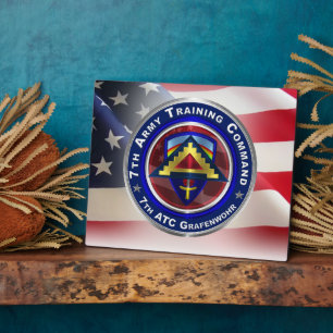 Ausbildung der 7. Armee (7. ATC) Fotoplatte